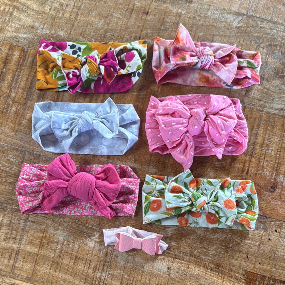 Baby bling bow lot